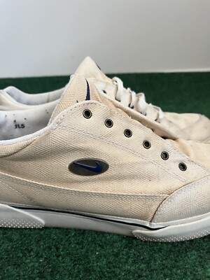 VTG 90s Nike Canvas Skateboard Casual Shoes 1997 Sz 11.5 SB