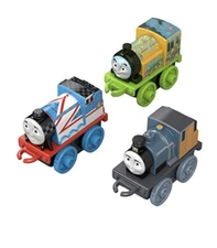 Thomas & Friends Collectible MINIS Toy Train 3-Pack Brendam Bay