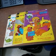 Hair Bear Bunch 2 6 7 Bronze Age Gold Key Comics lot Run Set Collection Cartoon
