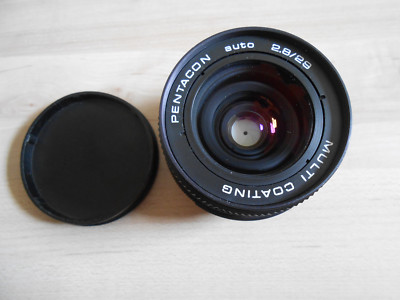 Objektiv/Lens M 42 Multi Coating Pentacon auto 2.8/29 für Fotokamera 