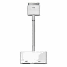 Apple Digital AV HDTV Adapter for iPad 2/3 4/4S 30 Pin to HDMI-Same Day Dispatch