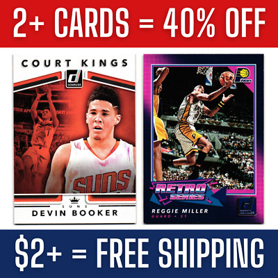 2017-18 NBA Panini Donruss Basketball Cards / You Pick / EX-MT