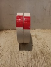 LOT OF 2 - Intertape 1" x 36 yds Double-Coated Paper Tape - SP260