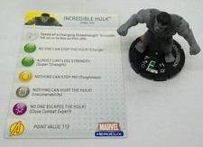 Marvel Heroclix Mutations  Monsters 102 Incredible Hulk Limited Edition