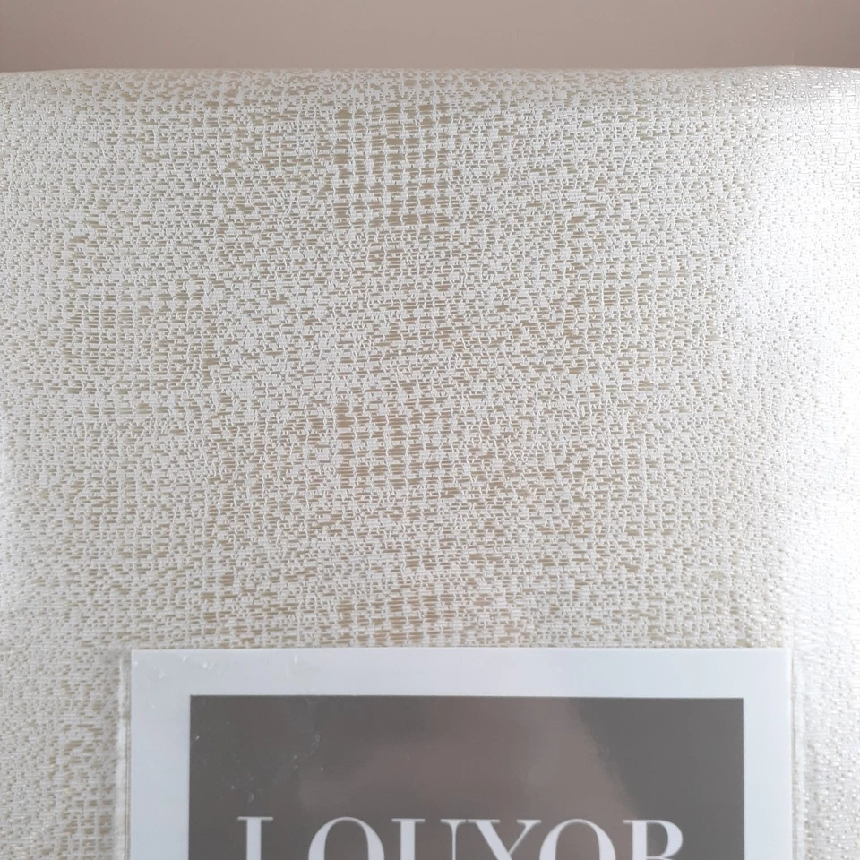 Louxor Fabric Tablecloth 60x120 Easy Care Gold Ivory - Image 2 of 3