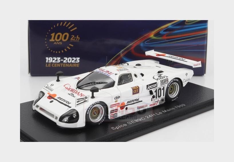 Spark S6804 Spice SE89C miniature de collection Le Mans 1989