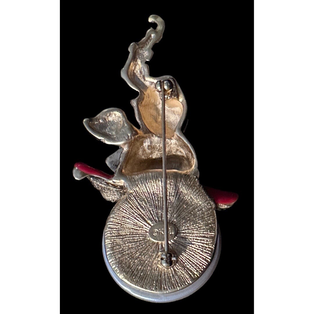 Vtg KJL Kenneth Jay Lane Enamel Circus Elephant F… - image 7