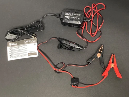 NOCO GENIUS 2 6v/12v 2A Smart Battery Charger Trickle Charger & Maintainer