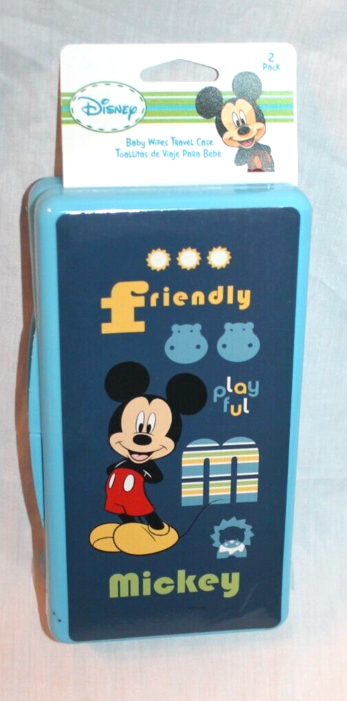Wipes Case Huggies Wipes Mickey Mouse NEW 2- PACKAGE MICKEY MOUSE