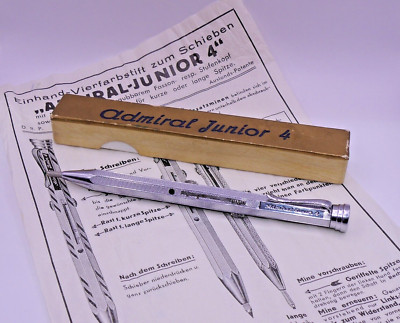 Admiral Junior 4 Vierfarbbleistift Mehrfarbstift 30er 40er Jahre m. Anleitung
