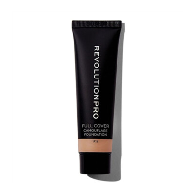 Revolution Pro Full Cover Camouflage Foundation F9 – Hochpigmentierte, Wasserdichte Abdeckung, Cremig