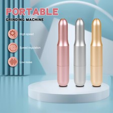 Beauty Electric Polishing Grinding Pen USB Nail Polisher Machine+Nail File Tips