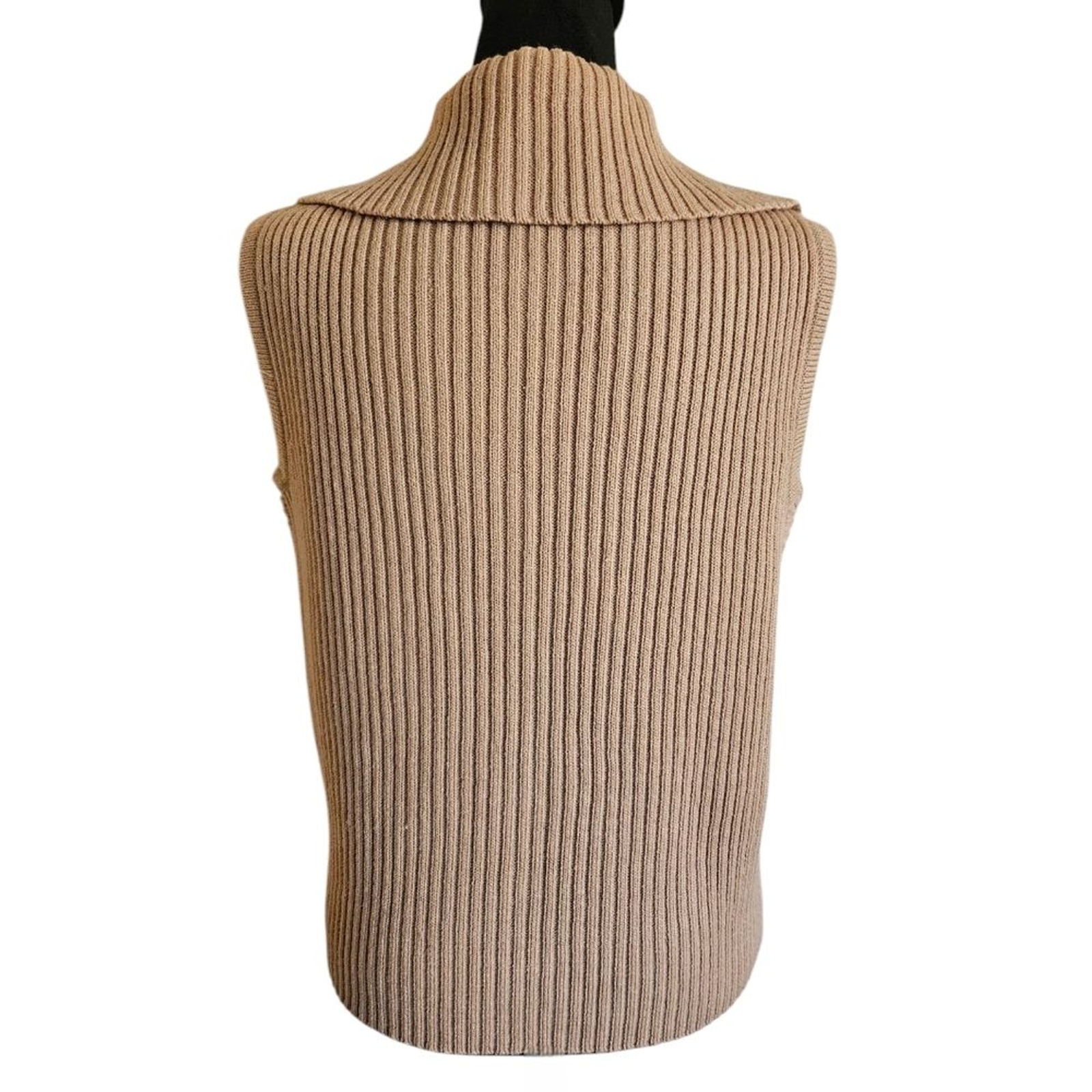 Vintage Designers Studio Patchwork Tan Suede Cabl… - image 2