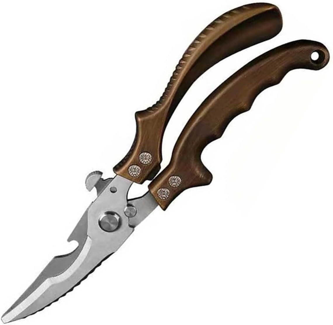 Küchenschere Edelstahl mit Metallgriff Geflügelschere Testsieger knochenbrecher