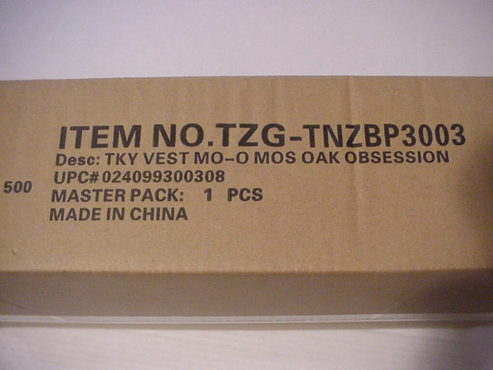 Turkey Vest Adult Tenzing TZ TV18 Mossy Oak Obsession NWTF Official Camouflage - Image 3 of 4