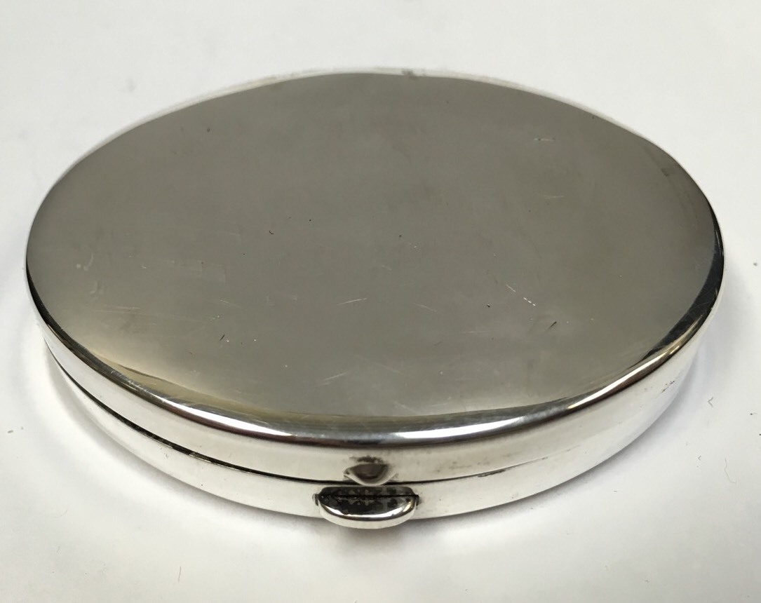 Vintage Tiffany & Co. Sterling Silver Compact Case Mirror
