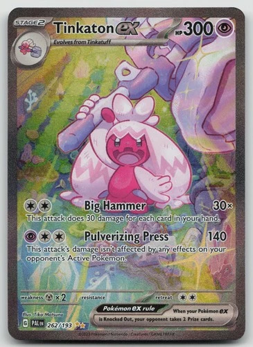 Tinkaton ex - 262/193 Paldea Evolved Special Illustration Pokemon - LP
