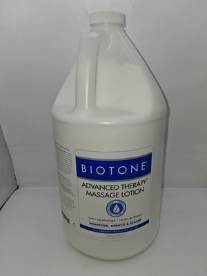 BIOTONE Advanced Therapy Massage Lotion, Hypoallergenic 128 Fl Oz (Pack of 1) 