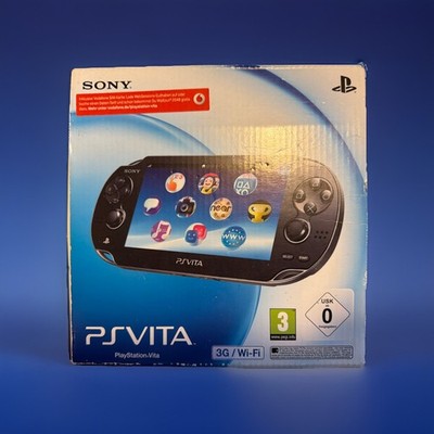 Sony PS Vita PCH-1104 3G/WiFi   Komplett im Karton   4 Spiele   8GB  