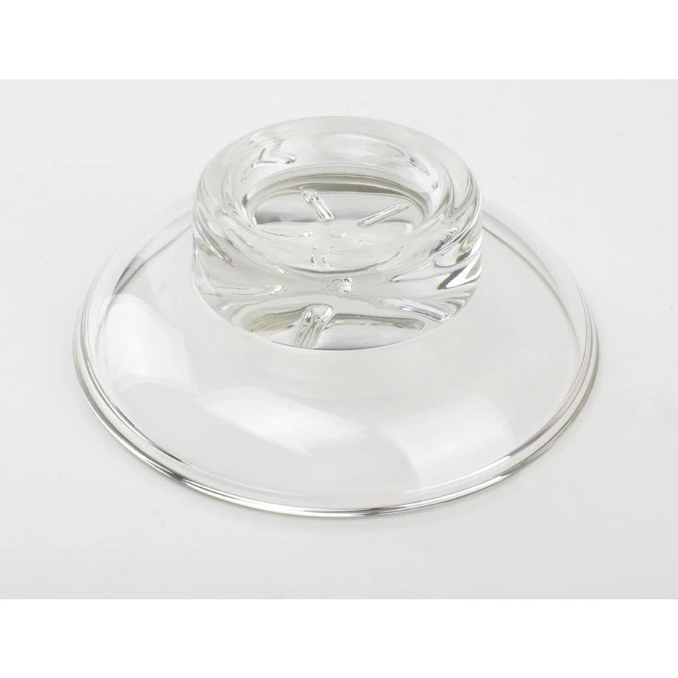 Bathroom Soap Dish Cup Euro Style Transparency Glass Soap Holder - Image 2 of 4