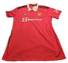 Manchester United Adidas Men's 2022-23 Red Authentic Jersey/Shirt Size XL NWT