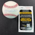 JJ WETHERHOLT SIGNED RAWLINGS MLB BASEBALL W/ JSA COA CERT AUTO CARDINALS 4892