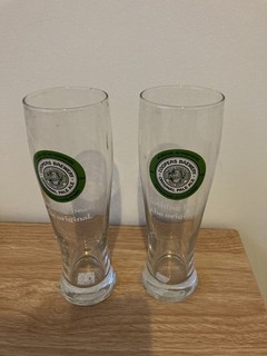 2 x COOPERS Pale Ale Tall Beer Glasses