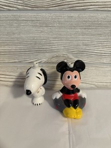 Vintage Mickey Mouse and Snoopy Bobbers