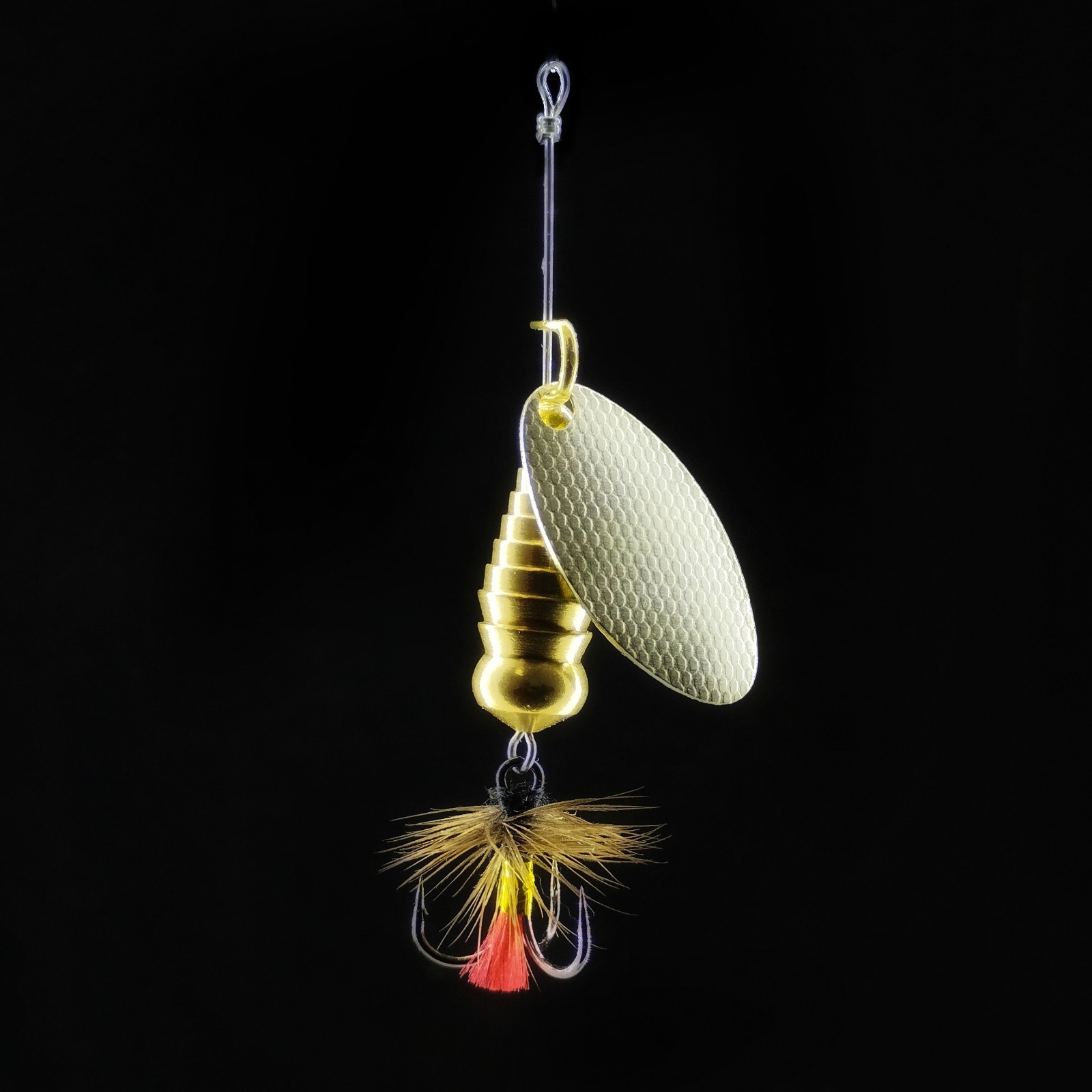  Handmade  fishing spinners 4/25 oz.  (4,65gr) for trout, bass, perch, pike - Image 2