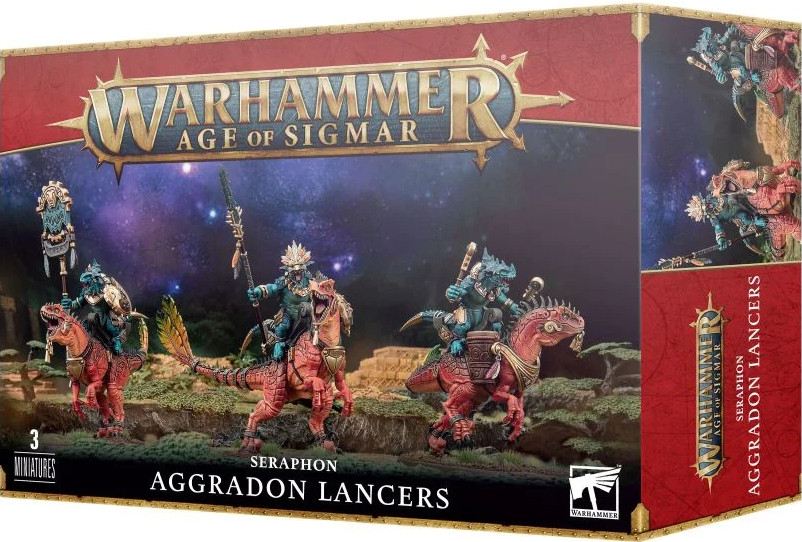 Aggradon Lancers cavalerie de choc Seraphon Citadel miniature