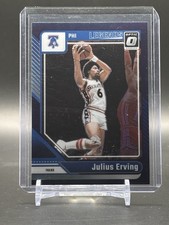 2024-25 Donruss Optic Julius Erving Legends Purple Prizm #232 | 76ers