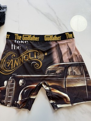 Men s M Boxer Briefs the Godfather Stretch size L