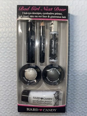 HARD CANDY Bad Girl Next Door Makeup Kit Set 340 New Eyeshadow Primer Lash