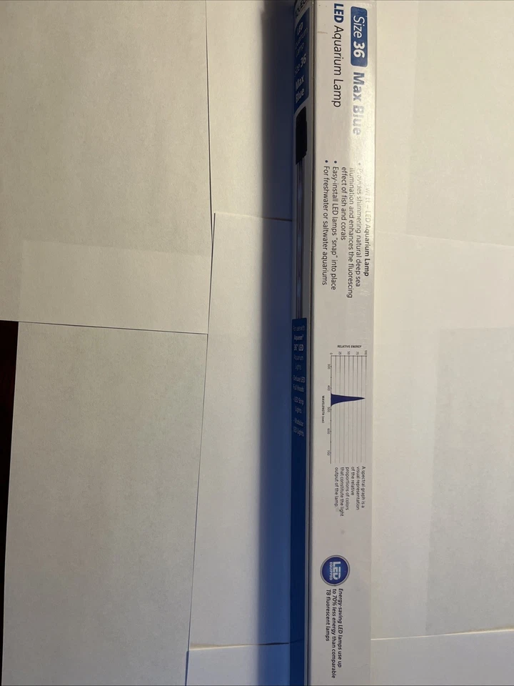 Lámpara Acuario Aqueon Max Azul Talla 36 Foto 3 de 4