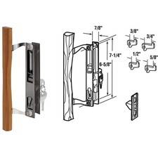Prime-Line Flush Mount Hook Sliding Patio Door Handle Set C 1032 PRIME-LINE C