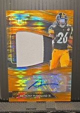 2020 Panini Select Anthony McFarland Jr. Neon Orange Pulsar Prizm #11/25 