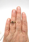 Art Deco 14K Yellow Gold Engagement Ring Mounting Size 6 1.7 Gr [R386] — photo 4