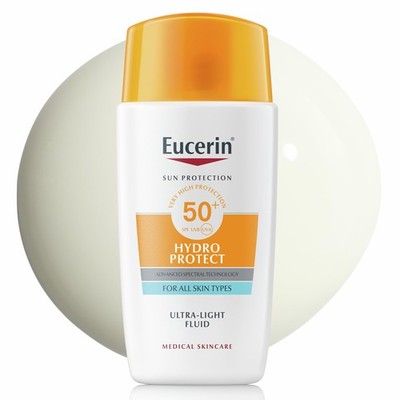 Eucerin Sun Face Hydro Protect Ultra Light Fluid LSF 50 50ml Gesichts-Sonnencreme
