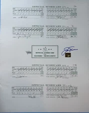 Jack Nicklaus Signed 1986 Masters 16x20 Photo Scorecard Autograph Fanatics