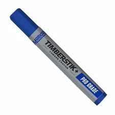 Markall 80385 Blue Pro-EX Contractors Grade Lumber Crayon