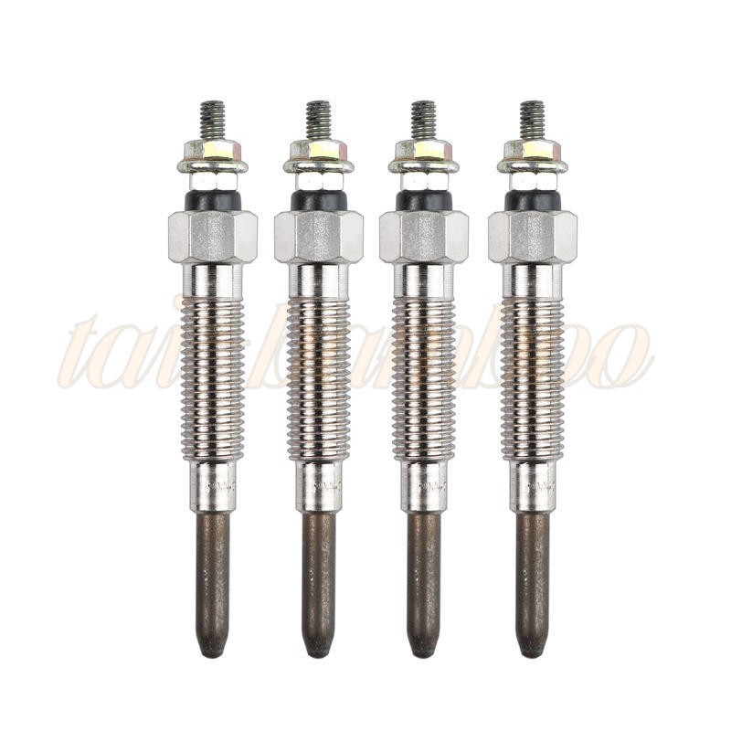 4 Glow Plugs for Mitsubishi Engines / K4A, K4B, K4C, K4D, K4E, K4F