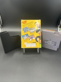 THE THREE STOOGES Nintendo NES Game With Box 100% Authentic!