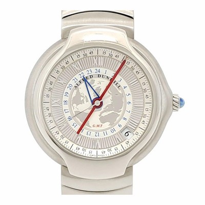 DUNHILL BB8023 Silber Gehäusegröße 37mm Herrenuhr gebraucht #41014