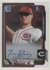 2015 Bowman Draft Chrome Draft Pick Auto Tanner Rainey #BCA-TR Auto 1b8