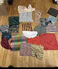 Lot of 20 Pocket Squares for Men Assorted Col...