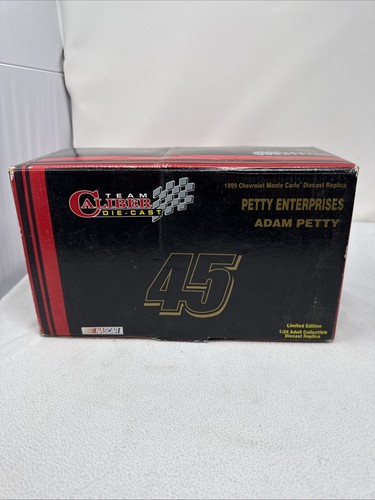 Adam Petty 1999 Sprint Nascar 1/24 Diecast Team Caliber Chevy #45 Very Rare Car