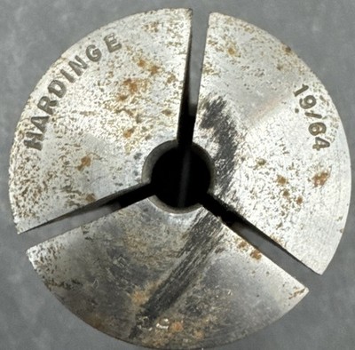 HARDINGE 5C COLLET with Internal Threads - 19/64''