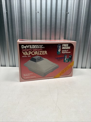 #ad #ad NEW DeVilbiss Model 1200 Warm Steam Vaporizer Sealed USA Made Great SEALED $34.95