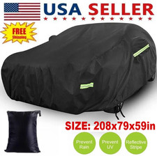 Heavy Duty Waterproof Full Car Cover All Weather Protection Outdoor Dustproof Heavy Duty Waterproof Full Car Cover All Weather Protection Outdoor Dustproof