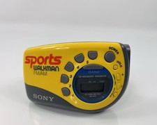 Sony Sports Walkman SRF-M78 AM/FM Radio Armband Strap Yellow